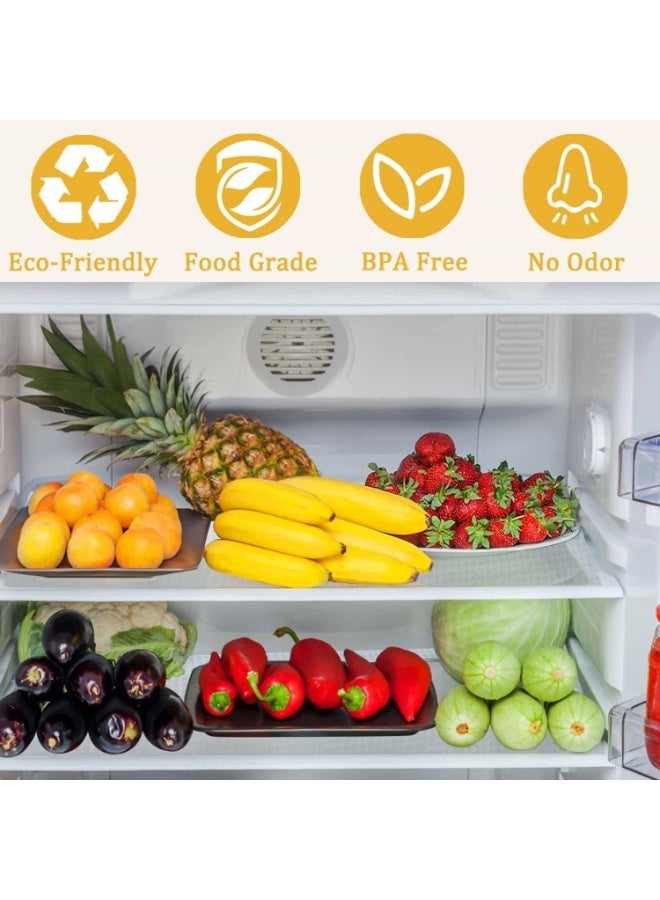 Anmi Non-Slip Stain-Proof PVC Kitchen Liner Roll 45*500cm Waterproof Drawer Shelf Liner Multi-use Dining Table Kitchen Mat - Image 2